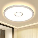 Kuwork 24W LED Deckenleuchte (IP44, 30cm, 3000K) für 10,79€ inkl. Prime Versand (statt 27€)