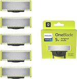 Philips OneBlade Ersatzklingen (Modell QP250/50) im 5er-Pack für 37,99€ inkl. Prime Versand (statt 47€)