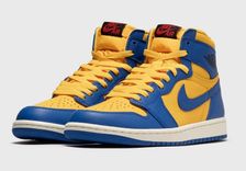 Jordan Air 1 Retro Hi OG Sneaker im "Reverse Laney"-Colourway für 64,98€ inkl. Versand (statt 120€) - nur in 37.5!