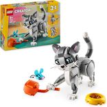 Lego Creator 3in1 Graue Katze (31163) Modell umbaubar in Spielzeug Hund oder Taube - ab 8 Jahren für 17,99€ inkl. Prime Versand (statt 22€)
