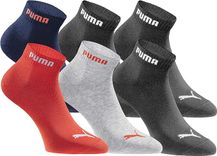 18 Paar Puma Quartersocken Statement Edition - Damen und Herren in verschiedenen Farben ab 22,99€ inkl. Prime Versand (statt 38€)
