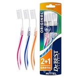 Dr. Best Original Zahnbürste, Mittel, Vorteilspack (2 Stück + 1 Stück Gratis) für 2,12€ inkl. Prime Versand (statt 3€)
