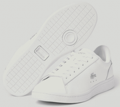 Lacoste Carnaby Sneaker mit Label-Applikation in Weiss für 79,99€ inkl. Versand (statt 90€)

