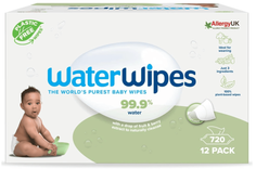 WaterWipes plastikfreie, texturierte Reinigungstücher für Kleinkinder & Babys (12er Pack) - 720 Stück für 25€ inkl. Prime Versand (statt 31€)