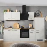 FlexWell Küchenblock Levi in Lichtgrau/Eichefarben (ca. 270 cm) für 548€ inkl. Versand (statt 650€)