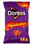 Doritos Flamin Hot - Extra Scharf & Knusprig - Spicy Tortilla Nachos  (14 x 75g) für 16,69€ inkl. Prime Versand (statt 20€)
