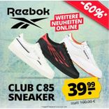 SportSpar Reebok Sale mit bis zu 71% Rabatt - Reebok Club C 85 Vegan Unisex Sneaker für 39,99€ (statt 45€)﻿
