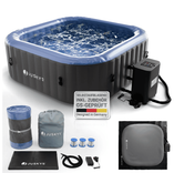 Juskys® Whirlpool SpaLuxe (130 Sprudeldüsen, 2400W Heizung, 910L Volumen) für 320,94€ inkl. Versand (statt 400€)