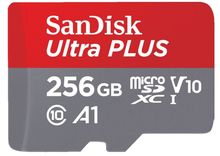SanDisk Ultra Plus, Micro-SDXC Speicherkarte (256GB, 130 MB/s) für 25€ inkl. Versand (statt 31€)