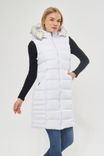 Dynamo Damen Puffer Weste in weiß für 14,78€ inkl. Versand (statt 30€)