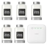 Bosch Smart Home - Starter Set Heizung II mit 5 Thermostaten inkl. Controller für 249,95€ inkl. Versand (statt 340€)