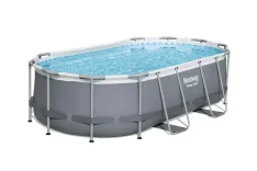 Toom: Bestway Power Steel Pool Oval Set (427x250x100 cm) für 249,99€ bei Abholung (statt 339€)