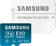 Samsung EVO Select microSDXC (MB-ME256KA/EU) mit 256GB für 18,99€ inkl. Prime Versand (statt 30€)