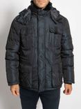  Daniel Hechter Parka schwarz Jacke Herren mit Kapuze für 84,95€ inkl. Versand (statt 220€)