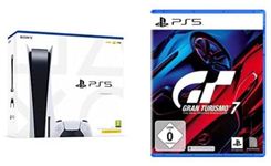 Sony PlayStation 5 Konsole mit Laufwerk + Gran Turismo 7 (Standard Edition) für 619,98€ inkl. Versand