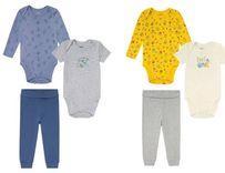 3-tlg. lupilu Baby Jungen Set mit hohem Bio-Baumwollanteil für 8,94€ inkl. Versand (statt 13€)