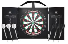 McDart: Target Arc Cabinet Dart-Set mit LED Beleuchtung für 69,95€ inkl. Versand (statt 90€)