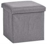 Zeller Sitzbox in Grau (bis 80kg belastbar, aus Kunstleinen/MDF) für 10€ inkl. Versand (statt 21€)