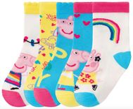 5 Paar Kinder Kleinkinder Mädchen Socken (Peppa Wutz & Frozen, besonders weich & anschmiegsam) für 7,94€ inkl. Versand (statt 11€)