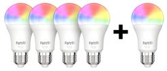 5er Pack AVM Fritz!DECT 500 E27 LED RGB Leuchtmittel (mehrfarbig, mit smarter Steuerung) für 79€ inkl. Versand (statt 140€)