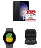 Samsung Galaxy S23 5G + Watch 5 + Buds 2 (99,95€) + o2 Allnet- & SMS-Flat mit 140GB 5G/LTE für 47,99€ mtl.