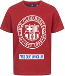 FC Barcelona Emblem Kinder T-Shirt Red für 7,28€ inkl. Versand (statt 12€)