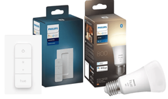 Philips White E27 LED Lampe 800lm + Hue Dimmschalter für 15€ inkl. Versand (statt 27€)