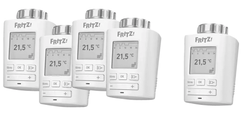AVM FRITZ!DECT 301 5er Set Heizkörperthermostat für 199€ inkl. Versand (statt 250€)