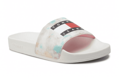 Tommy Jeans Tie Dye Pool Slide Pantoletten für 30€ inkl. Versand (statt 45€)