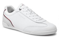 Tommy Hilfiger Modern Lo Pro Leather Cupsole in Weiß für 73€ inkl. Versand (statt 90€)