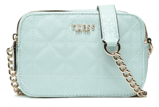 Guess Noelle Crossbody Camer Handtasche in Türkis für 74€ inkl. Versand (statt 84€)