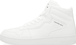 Calvin Klein Jeans Cupsole Basketball Sneaker in Weiß für 65,45€ inkl. Versand (statt 75€)