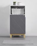 Bessagi Home Unterschrank "Rocco" in grau für 40€ inkl. Versand (statt 70€)
