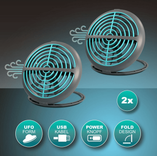 2er Pack Eaxus USB Tischventilator für 12,70€ inkl. Versand (statt 16€) 
