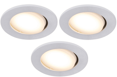 Nordlux Leonis LED Einbauleuchte im 3er-Pack für 8,99€ inkl. Versand (statt 22€)
