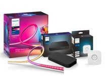 Philips Hue Gaming Bundle - HDMI Synch Box, Bridge & Grad. Lights. 65" für 384,99€ inkl. Versand (statt 441€)