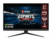 MSI Optix G273DE Gaming Monitor mit 27 Zoll (IPS, 165Hz, NVIDIA G-Sync) für 189,90€ inkl. Versand (statt 256€)