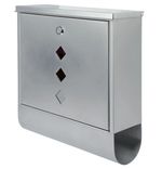  Burg Wächter Edelstahl-Briefkasten "Square 6200" für 24,94€ inkl. Versand (statt 33€)