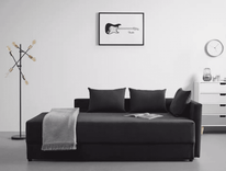 Bessagi Home Sofa in Schwarz "Elea" für 449,25€ inkl. Versand (statt 599€)