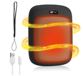 LEBEXY Elektrische Handwärmer Tragbare wiederaufladbar 4000mAh für 11,20€ inkl. Versand (statt 14€)
