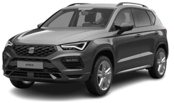 Privatleasing: Seat Ateca 1.5 TSI ACT 110kW FR DSG mit 150 PS für 245€ mtl. (LF: 0.64, Überführung: 1.365€)