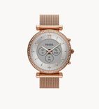 Fossil Gen 6 Hybrid Smartwatch Carlie Milanaise Edelstahl roségoldfarben für 181,30€ inkl. Versand (statt 259€)