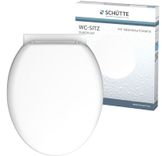 Schütte WC-Sitz "Uni" mit Absenkautomatik für 19,18€ inkl. Versand (statt 25€)