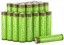  Amazon Basics AAA-Batterien (800 mAh, wiederaufladbar, 24 Stück) für 16,86€ mit Prime (statt 20€)
