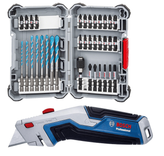 Bosch Professional Schrauberbits Bit-Set inkl. Universalmesser-Set (35-tlg.) für 39,99€ inkl. Versand (statt 45€)