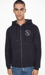Tommy Hilfiger Kapuzensweatjacke Circle Mixed Type Zip Thru Hoodie für 47,04€ inkl. Versand (statt 60€)