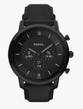 Fossil Gen 6 Hybrid Smartwatch Neutra Leder in Schwarz für 137,40€ inkl. Versand (statt 229€)