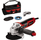 Einhell Winkelschleifer TC-AG 125/850 Kit mit Tasche und Trennscheiben für 39,90€ inkl. Versand (statt 50€) - B-Ware
