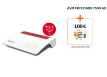 Telekom Magenta Zuhause M Aktion + AVM FRITZ!Box 7590 AX (1€) + 100€ Cashback (Internet und Telefonflatrate ins dt. Festnetz mit 50 Mbit/s) für 34,99€ mtl.