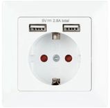 Silvercrest Steckdoseneinbau-Set USB für 11,94€ inkl. Versand (statt 14€)